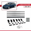Skoda Octavia 3 (5E) Combi Pre-Facelift 2013-2017 Arası ile Uyumlu BASIC Model Ara Atkı Tavan Barı Gri 3 Adet