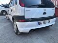 Opel Corsa C Uyumlu Yedek Parça Arka Tampon Eki Tek Çıkışlı