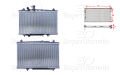 Geely Familia 2005-2015 Su Radyatörü Brazing MT 350X638X22