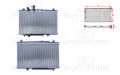 Geely Familia 2005-2015 Su Radyatörü Brazing MT 350X638X22