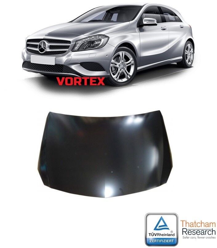 Mercedes A Serisi W176 Motor Kaputu (Alüminyum) 2012 Sonrası-2018 Sonrası Uyumlu