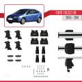 Ford Focus 2 (C307) HB 2005-2010 Arası ile Uyumlu ACE-4 Ara Atkı Tavan Barı Gri 2 Adet