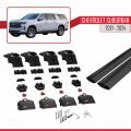 Chevrolet Suburban 2021-2024 Arası ile Uyumlu ACE-2 Model Ara Atkı Tavan Barı Siyah 2 Adet