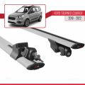 Ford Transit/Tourneo Courier Post-Facelift 2018-2022 Arası ile Uyumlu HOOK Model Ara Atkı Tavan Barı Gri 2 Adet