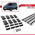 Fiat Doblo 3 2023 ve Sonrası ile Uyumlu FLY Model Ara Atkı Tavan Barı Gri 4 Adet