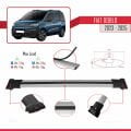 Fiat Doblo 3 2023 ve Sonrası ile Uyumlu FLY Model Ara Atkı Tavan Barı Gri 4 Adet