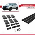 Honda Passport 2019-2024 Arası ile Uyumlu FLY Model Ara Atkı Tavan Barı Siyah 3 Adet
