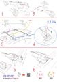 Mercedes GL Class (X164) 2006-2012 Arası ile Uyumlu ACE-1 Ara Atkı Tavan Barı Gri 2 Adet