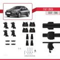 Fiat Linea (323) 2007-2016 Arası ile Uyumlu ACE-4 Ara Atkı Tavan Barı Siyah 2 Adet