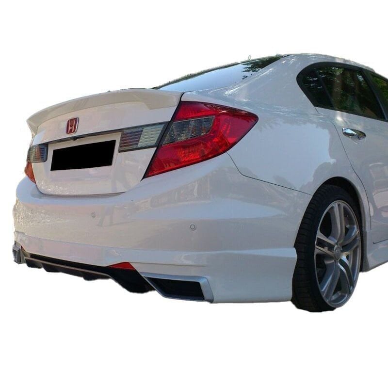 Honda Civic Uyumlu Yedek Parça 2012 Özel Arka Karlık Difüzörlü Boyasız
