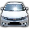 Honda Civic Uyumlu Yedek Parça 2012 Özel Tasarım 2 Parça Ön Karlık Boyasız