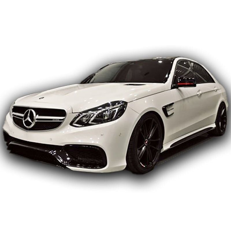 Mercedes W212 Sedan 2009 - 16 Uyumlu Yedek Parça Ön Çamurluk Kaşı (2 Parça) Plastik Boyasız