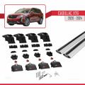 Cadillac XT6 2020-2024 Arası ile Uyumlu ACE-2 Model Ara Atkı Tavan Barı Gri 2 Adet