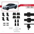 Citroen C4X 2023 ve Sonrası ile Uyumlu ACE-4 Ara Atkı Tavan Barı Siyah 2 Adet