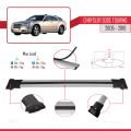 Chrysler 300C Touring 2005-2010 Arası ile Uyumlu FLY Model Ara Atkı Tavan Barı Gri 2 Adet