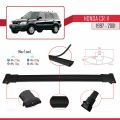 Honda CR-V 1997-2001 Arası ile Uyumlu FLY Model Ara Atkı Tavan Barı Siyah 3 Adet