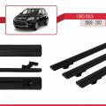 Ford Kuga (C394) 2008-2012 Arası ile Uyumlu BASIC Model Ara Atkı Tavan Barı Siyah 3 Adet