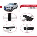 Volkswagen Teramont (CA1) 2018-2024 Arası ile Uyumlu BASIC Model Ara Atkı Tavan Barı Siyah 2 Adet