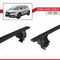 Renault Grand Scenic 4 2017-2022 Arası ile Uyumlu ACE-4 Ara Atkı Tavan Barı Siyah 2 Adet