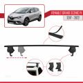 Renault Grand Scenic 4 2017-2022 Arası ile Uyumlu ACE-4 Ara Atkı Tavan Barı Siyah 2 Adet