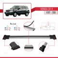 Honda CR-V 1997-2001 Arası ile Uyumlu FLY Model Ara Atkı Tavan Barı Gri 3 Adet