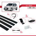 Fiat Fiorino 3 2008 ve Sonrası ile Uyumlu BASIC Model Ara Atkı Tavan Barı Siyah 4 Adet