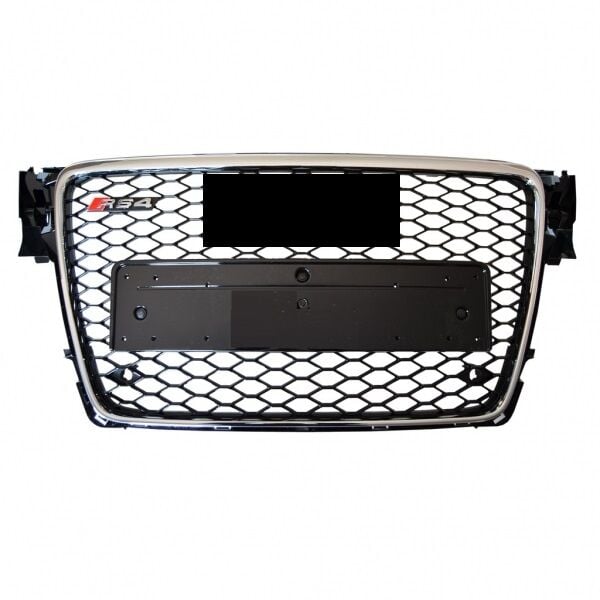 Audi A4 2008-2012 Rs4 Panjur Siyah-Krom