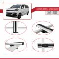 Citroen Jumpy 3 (K0) Space Tourer 2017 ve Sonrası ile Uyumlu BASIC Model Ara Atkı Tavan Barı Gri 3 Adet