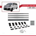 Citroen Jumpy 3 (K0) Space Tourer 2017 ve Sonrası ile Uyumlu BASIC Model Ara Atkı Tavan Barı Gri 3 Adet