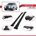 Hyundai Tucson (JM) 2004-2009 Arası ile Uyumlu FLY Model Ara Atkı Tavan Barı Siyah 2 Adet