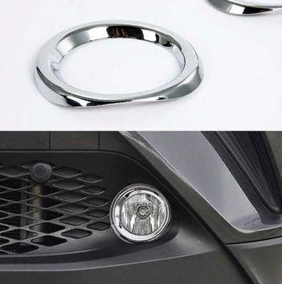 Toyota C-HR 2016-2019 Ön Sis Halka Kaplama Nikelaj