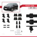Peugeot 3008 II (P84) Pre-Facelift 2017-2020 Arası ile Uyumlu ACE-4 Ara Atkı Tavan Barı Siyah 2 Adet