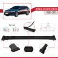 Honda Accord Tourer 2008-2012 Arası ile Uyumlu FLY Model Ara Atkı Tavan Barı Siyah 3 Adet