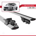 Ford Fiesta 7 Active 2018-2023 Arası ile Uyumlu HOOK Model Ara Atkı Tavan Barı Gri 2 Adet