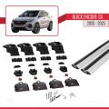 Buick Encore GX 2020-2025 Arası ile Uyumlu ACE-2 Model Ara Atkı Tavan Barı Gri 2 Adet