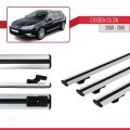 Citroen C5 II Tourer 2008-2018 Arası ile Uyumlu BASIC Model Ara Atkı Tavan Barı Gri 3 Adet