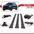 GMC Terrain 2018-2024 Arası ile Uyumlu FLY Model Ara Atkı Tavan Barı Siyah 3 Adet