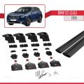 BMW X3 (G45) 2025 ve Sonrası ile Uyumlu ACE-2 Model Ara Atkı Tavan Barı Siyah 2 Adet