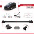 Skoda Roomster 2006-2015 Arası ile Uyumlu FLY Model Ara Atkı Tavan Barı Gri 3 Adet