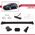 Chevrolet Cruze (J300) 2009-2016 Arası ile Uyumlu FLY Model Ara Atkı Tavan Barı Siyah 3 Adet