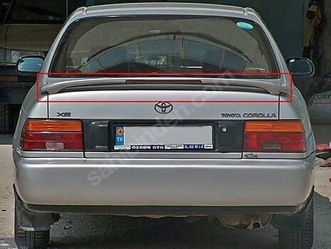 Toyota Corolla Efsane Kasa Uyumlu Yedek Parça  Spoiler