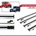 Ford Transit/Tourneo Connect 2 2014-2021 Arası ile Uyumlu BASIC Model Ara Atkı Tavan Barı Gri 4 Adet