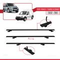 Ford Transit/Tourneo Connect 2002-2013 Arası ile Uyumlu BASIC Model Ara Atkı Tavan Barı Siyah 4 Adet