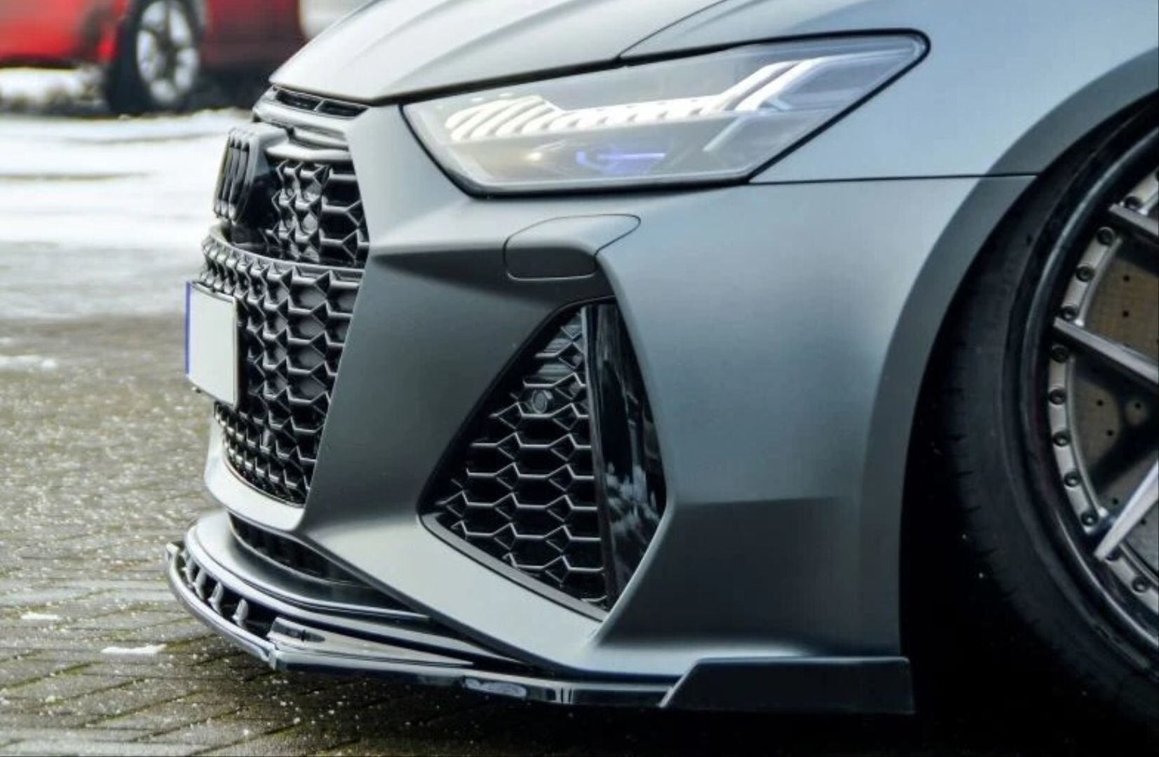 Audi A6 Rs6 Ön Tampon Panjur Seti 2019-2021