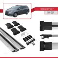 Honda Odyssey 2011-2017 Arası ile Uyumlu FLY Model Ara Atkı Tavan Barı Gri 2 Adet