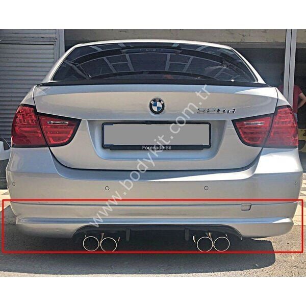 BMW E90 Uyumlu Yedek Parça M3 Arka Tampon Eki