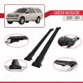 Lincoln Navigator 2007-2017 Arası ile Uyumlu FLY Model Ara Atkı Tavan Barı Siyah 2 Adet