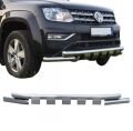 Toyota Hilux Revo 2006+ Uyumlu Yedek Parça Krom Shark Ön Koruma AQM PST23
