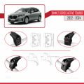 BMW 2 Series Active Tourer 2022-2024 Arası ile Uyumlu ACE-2 Model Ara Atkı Tavan Barı Gri 2 Adet