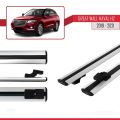Great Wall Haval H2 2019-2021 Arası ile Uyumlu BASIC Model Ara Atkı Tavan Barı Gri 2 Adet